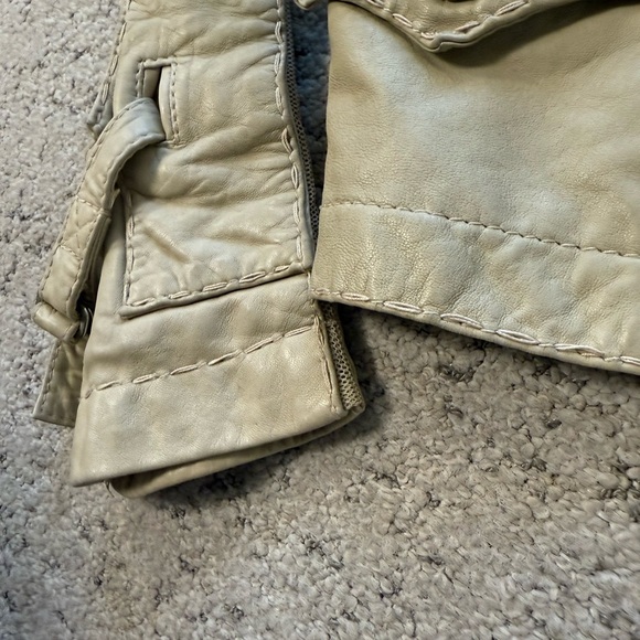 Jean Paul Gaultier size 42 (M) GUC needs a dry cleaning Beige/Tan/green? Jacket - Picture 15 of 16